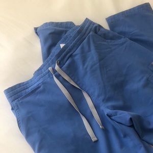 Figs ceil blue scrubs